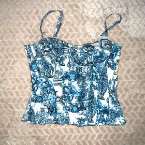 pretty little thing corset top